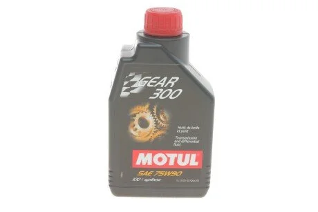Масло 75W90 Gear 300 (1L) (API GL-4/GL-5/MIL-L-2105D) 105777 (opt-om) MOTUL 317101