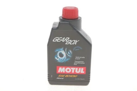 Масло в мист 80W90 Коробка передач (1L) (105787/100099) (API GL4/GL5/MIL-L-2105D) (opt-om) MOTUL 317201