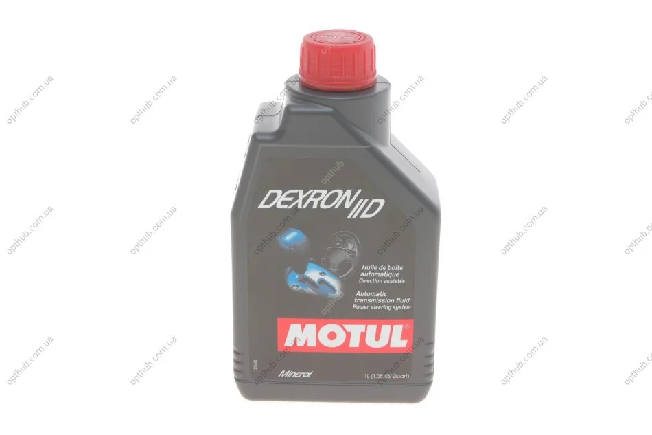 Олива АКПП ATF Dexron IID (1L) (105775) (MB 236.7/M2C 166 H/M2C 138 CJ/G607/C4) (opt-om) MOTUL 325901 (фото 1)
