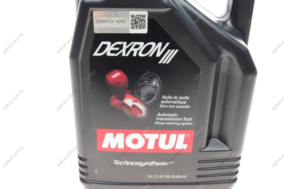 Олива Dexron III (5 л) (106468) (opt-om) MOTUL 387006 (фото 1)