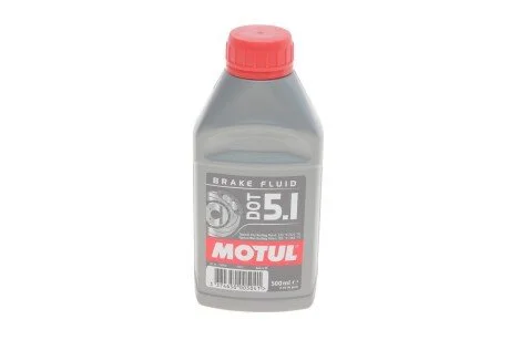 Рідина гальмівна DOT5.1 (0.5L) Гальмівна рідина (100950) (opt-om) MOTUL 807010