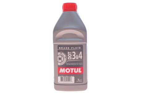 Ридина гальмивна DOT 3&4 (1L) (105835) (opt-om) MOTUL 807901