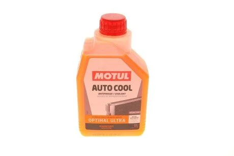 Антифриз (оранжевий) G12 Plus (1л) Auto Cool Optimal Ultra (1:1= -41°C)/(109117) (opt-om) MOTUL 818101