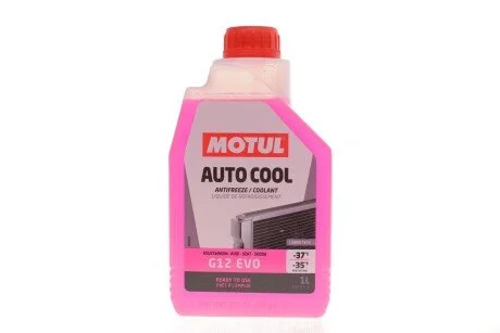 Антифриз (розовий) G13 (1л) (-35°C) Auto Cool G13 Ultra (109114=111049) (opt-om) MOTUL 820001