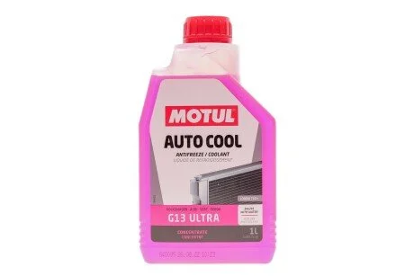 Антифриз (розовий) G13 (1л) (1:1=-35°C) Auto Cool G13 Ultra (109115) (opt-om) MOTUL 820101