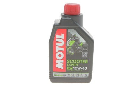 Олива 10W40 4T Scooter Expert MA (1л) (opt-om) MOTUL 831901