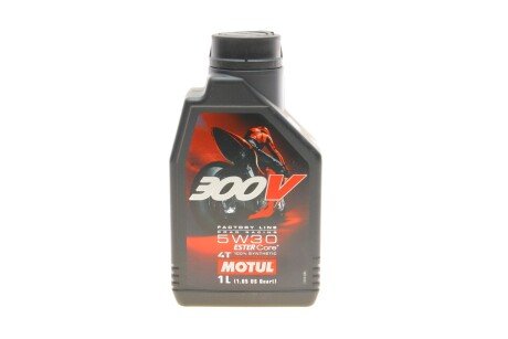 Олива 5W30 300V Road Racing Factory Line (1L) (opt-om) MOTUL 835911