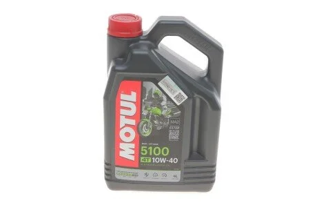 Масло 10W40 5100 4T Technosynthese (4л) (opt-om) MOTUL 836541