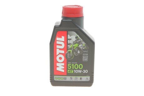 Олива 10W30 5100 4T (1L) (104062) (opt-om) MOTUL 836611