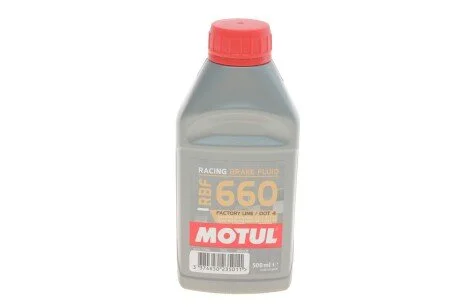 Рідина гальмівна DOT4 (0.5L) RBF660 Factory Line (101666) (opt-om) MOTUL 847205