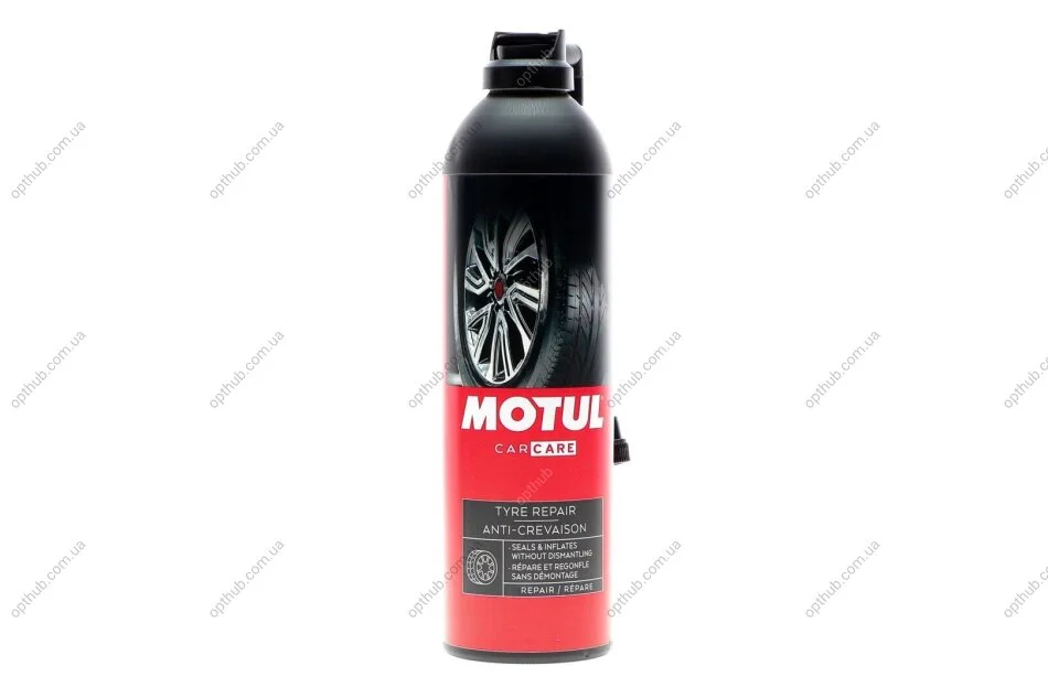 Герметик для наповнення шин CAR CARE Tire Repair (500ml) (для всих типив шин до 16'') 110142 (opt-om) MOTUL 850142 (фото 1)