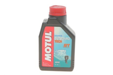 Олива Outboard Tech 2T (1L) (102789) (opt-om) MOTUL 851711