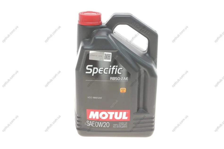 Олива 0W20 Specific RBS0-2AE (5л) (opt-om) MOTUL 867451 (фото 1)