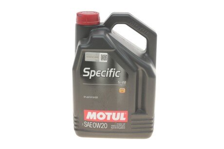Олива 0W20 Specific 5122 (5L) (Jaguar/Land Rover-STJLR.51.5122) (opt-om) MOTUL 867606