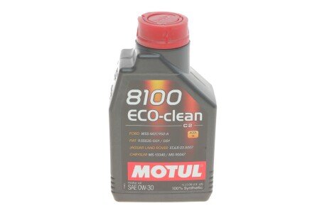 Олива 0W30 ECO-Clean 8100 (1л) (Toyota/Honda/Subaru) 102888 (opt-om) MOTUL 868011