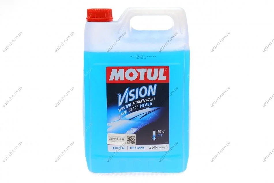 Жидкость Vision Winter -20°C 5 L MOTUL 992606 (фото 1)