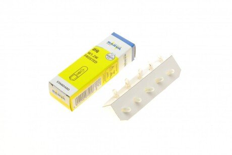 Автолампа W1.2W 12V 1.2W W2x4.6d (матова)) (opt-om) NARVA 170323000