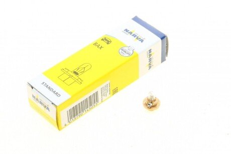 Автолампа 12V 1.8W BX8.4d (Бежева) (в щиток приладив) (opt-om) NARVA 170603000