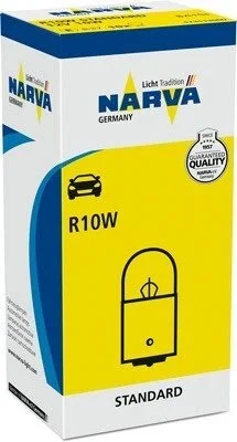 Автолампа R10W 12V 10W BA15s Стандарт (opt-om) NARVA 173113000 (фото 1)