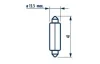 Автолампа C18W 12V 18W SV8.5 (15x41mm) (opt-om) NARVA 175123000 (фото 4)