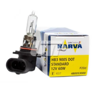 3000 Лампа HB3 12V 60W P20d HALOGEN NARVA 48005