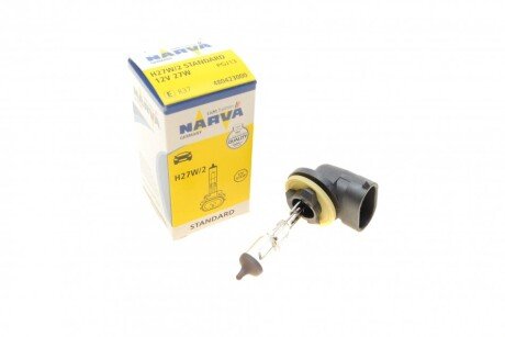 Автолампа H27W/2 12V 27W PGJ13 UA63 NARVA 480423000