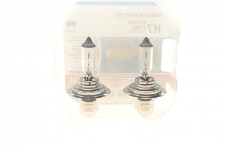 Автолампа H7 12V 55W PX26d Range Power 90 (к-кт 2шт)) UA63 NARVA 480472100