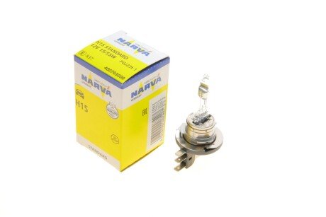 Автолампа H15 12V 55/15W PGJ23T-1 UA63 NARVA 480703000