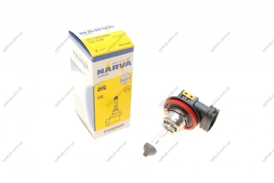 Автолампа H8 12V 35W PGJ19-1 Standard UA63 NARVA 480763000 (фото 1)