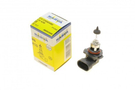 Автолампа H10/9145 12V 42W PY20d (Американські типи) UA63 NARVA 480953000