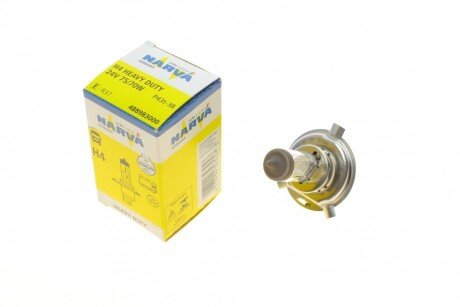 Автолампа H4 24V 75/70W P43t Heavy Duty UA63 NARVA 488983000