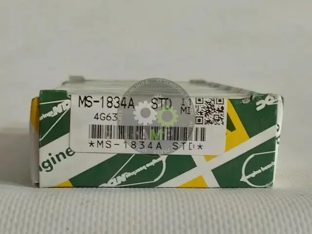 Вкладиші корінні STD (к-кт на мотор) 4G63 c 1997 года, NDC MS1834ASTD (фото 1)