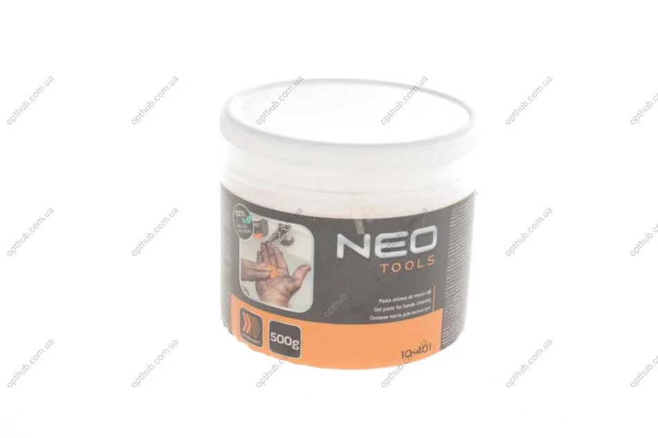 Паста гелева для миття рук Апельсин, 500гр Neo-tools 10-401 (фото 1)