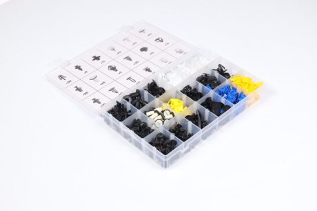 Набір кліпс кріплення обшивки, 418 шт. NEO 11-956
