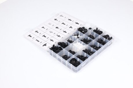 Набір кліпс кріплення обшивки, 415 шт. NEO 11-960