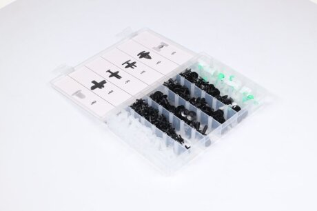 Набір кліпс кріплення обшивки, 290 шт. NEO 11-961