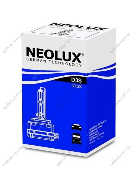 Лампа ксенонова D3S XENARC ORIGINAL 42В, 35Вт, PK32d-5 4100K (вир-во Neolux) NEOLUX NX3S (фото 1)