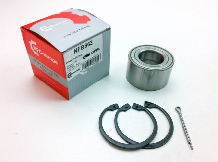 Підшипник маточини передній на Corsa/Astra F/Vectra A/Ne NFC EUROPE NFB863
