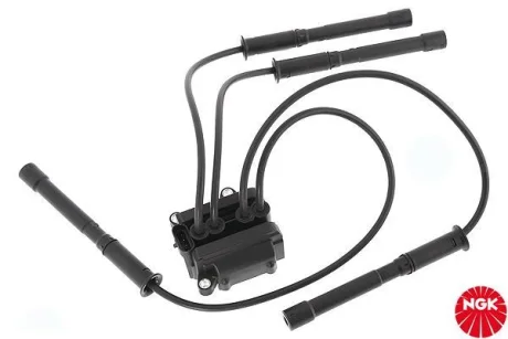 Котушка запалювання MERCEDES 123 (C123) RENAULT CLIO II, KANGOO, KANGOO EXPRESS, THALIA I, TWINGO I 1.0/1.2/2.3 05.77- NGK 48007