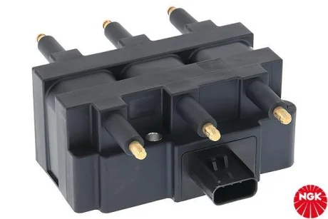 Котушка запалювання CHRYSLER TOWN & COUNTRY, VOYAGER II, VOYAGER III, VOYAGER IV, VOYAGER V DODGE GRAND, VIPER JEEP WRANGLER III VW ROUTAN 3.3/3.8/8.3 08.90- NGK 48260