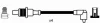 Комплект проводів запалювання CITROEN BERLINGO, BX, EVASION, JUMPER I, JUMPY I, XANTIA, XSARA, ZX FIAT DUCATO PEUGEOT 205 I, 306, 405 I, 405 II, 406, BOXER, PARTNER 1.6-2.0LPG 07.87-06.06 NGK 8471 (фото 2)