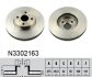 Диск гальмівний TOYOTA YARIS 1.0I 12V 06.01- -ua NIPPARTS N3302163 (фото 1)