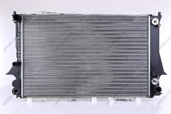 Радіатор охолоджування AUDI 100 2,8 AUT 90-91 -ua NISSENS 60480 (фото 1)