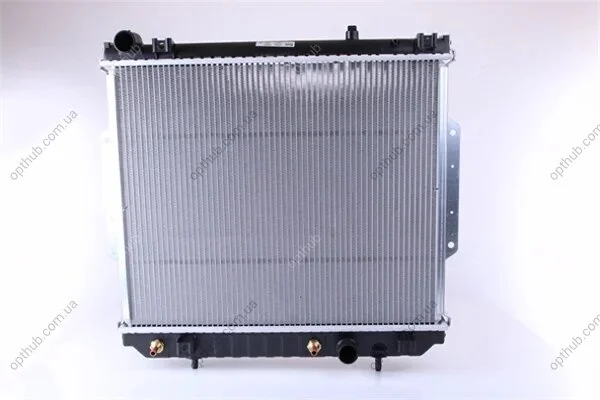 Радіатор охолоджування NISSENS 61020A (фото 1)