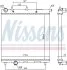 Радіатор cистеми охолодження NISSENS 61277 (фото 1)