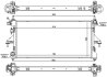 Радіатор охолоджування NISSENS 617879 (фото 1)