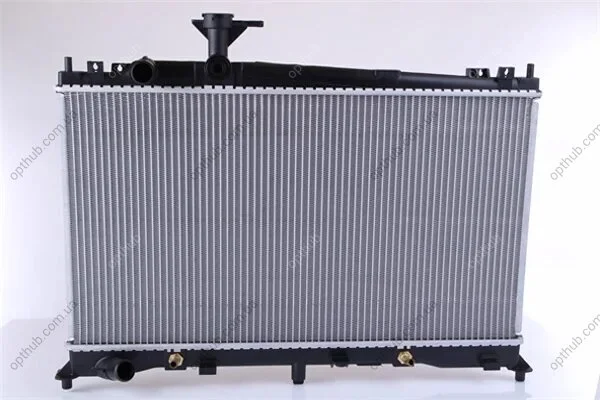 Радіатор охолоджування MAZDA 6 1.8-2.0 AUT. 02- -ua NISSENS 62463A (фото 1)