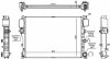 Радиатор охлаждения MERCEDES CL-CLASS W 216 (05-) CL 500 BLUEEFFICIENCY|MERCEDES CL-CLASS W 216 (05- NISSENS 627025 (фото 6)