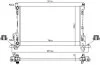 Радиатор охлаждения FIAT TALENTO (16-) 1.6 D|VAUXHALL VIVARO B (14-) 1.6 CDTI|RENAULT TRAFIC III (14 NISSENS 630803 (фото 5)