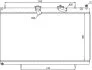 Радіатор охолоджування PEUGEOT 407 2.7 HDI 05- -ua NISSENS 63619 (фото 1)